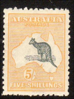 Australia 2/ "Kangaroo used stamp condition as per photos 